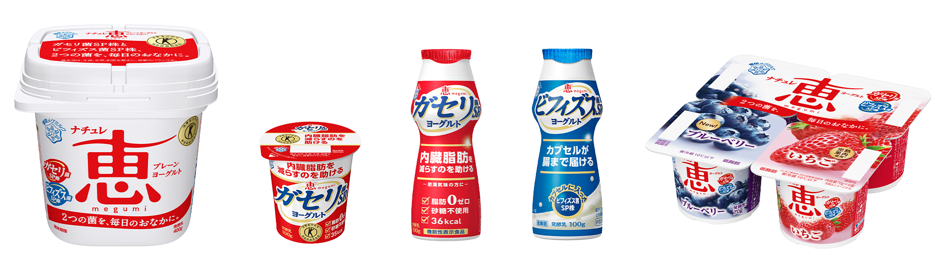 「恵 megumi 「恵 megumi ガセリ菌SP株ヨーグルト」
