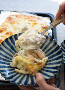 マカロニグラタン