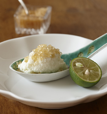 ホエイのチーズデザート 写真 ホエイのチーズデザート 写真