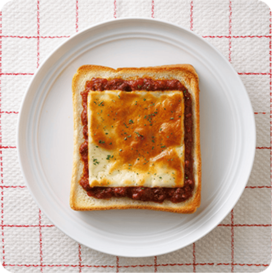 ミートソース ボリューム満点