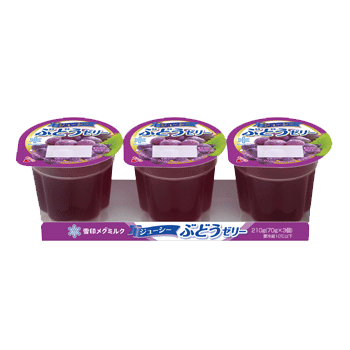 ジューシーぶどうゼリー