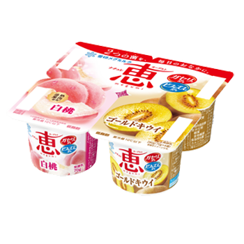 ナチュレ 恵 megumi 白桃+ゴールドキウイ