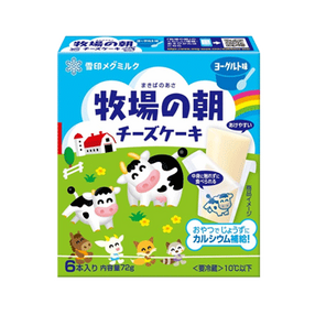 牧場の朝 チーズケーキ ヨーグルト味