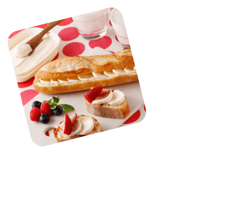 練乳風味が楽しめて、甘すぎずにパンに合う！